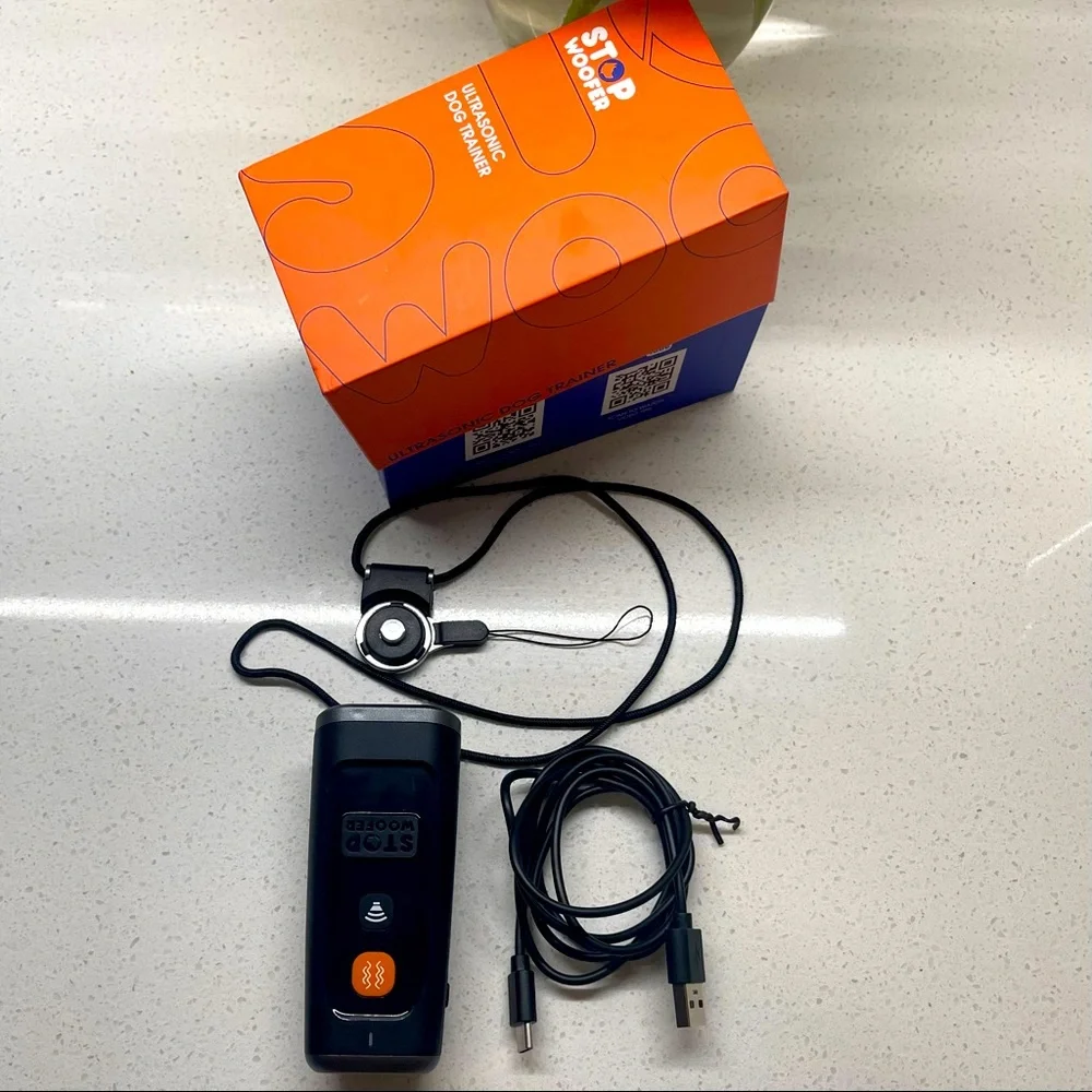🐶STOPWOOFER Ultrasonic Humane Dog Training-Bark Control Device for Dogs